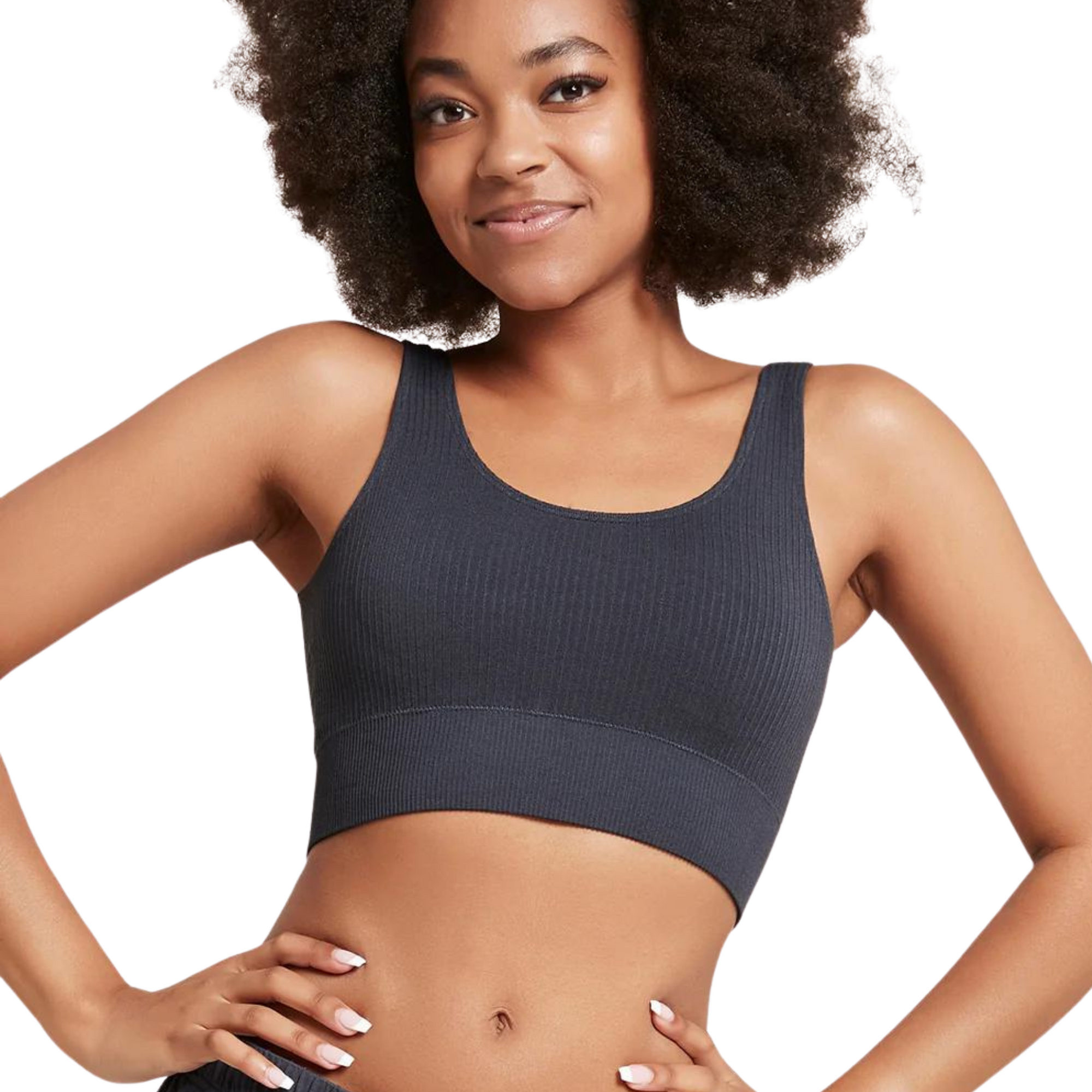 Boody Ribbed Seamless Bra