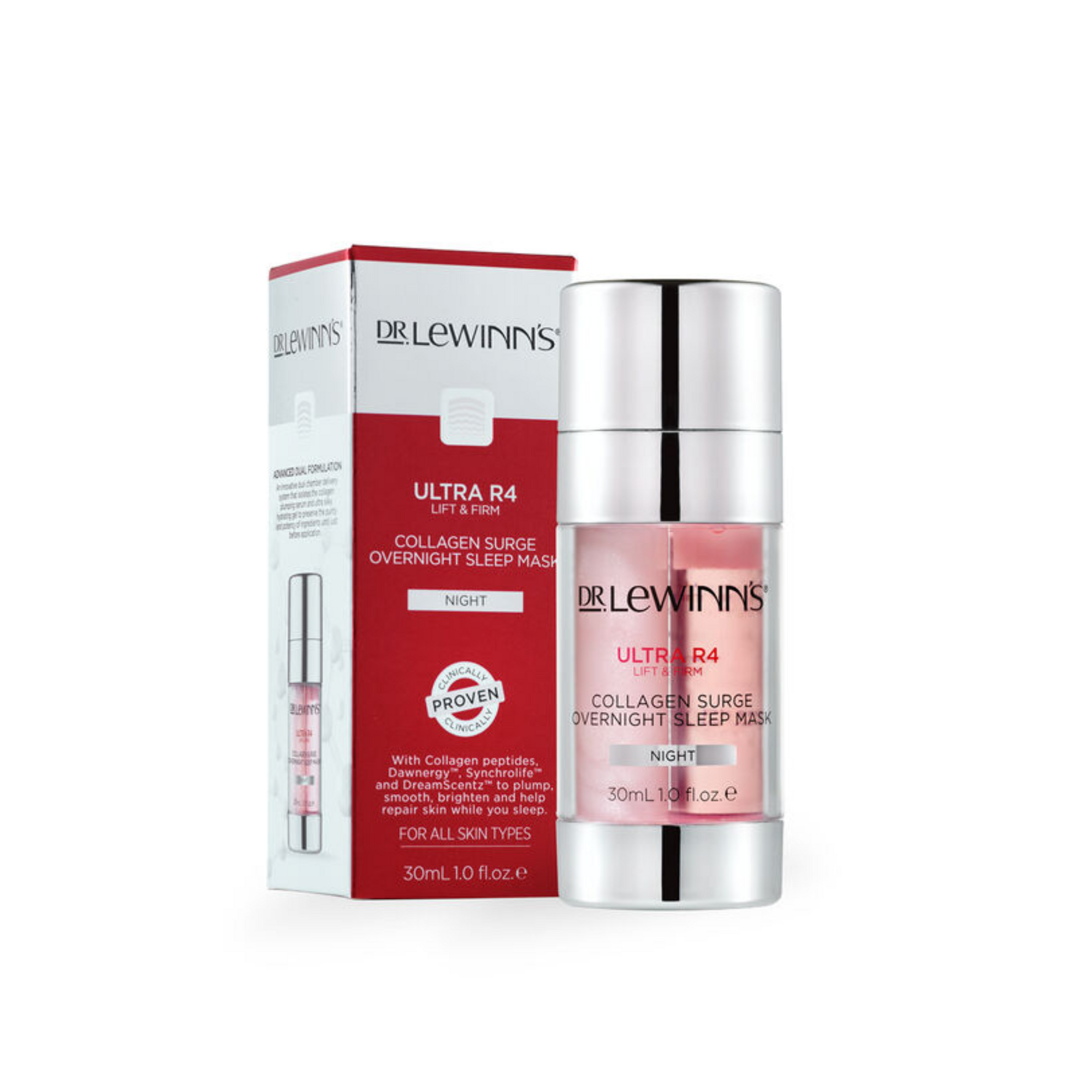 Dr Lewinn's Ultra R4 Collagen Surge Overnight Sleep Mask 30ml