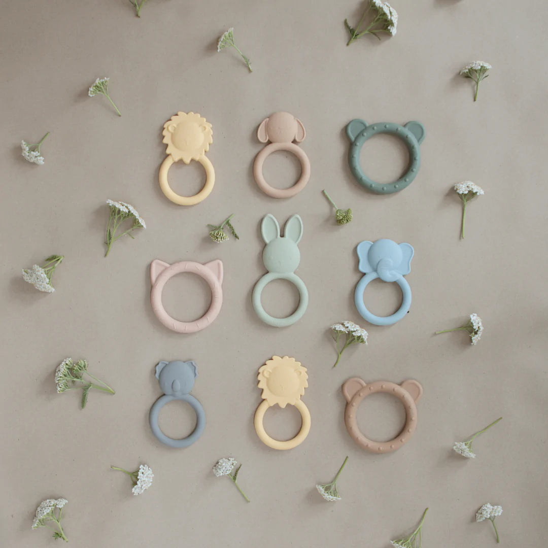Mushie Animal Teethers
