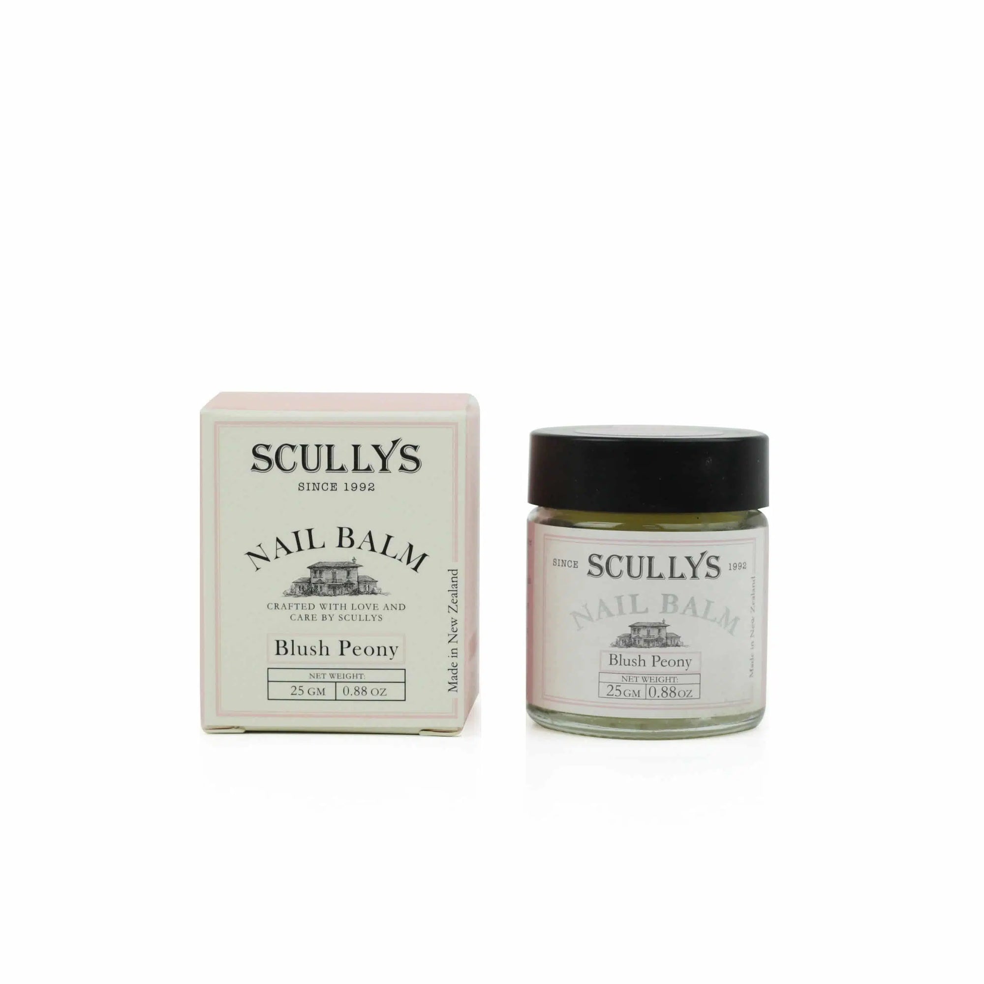Scullys Blush Peony Nail Balm 25gm