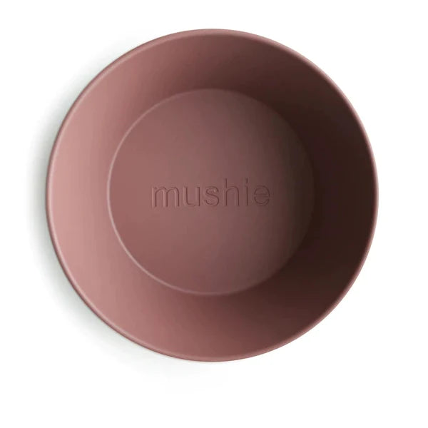 Mushie Round Dinnerware Bowl - Set of 2