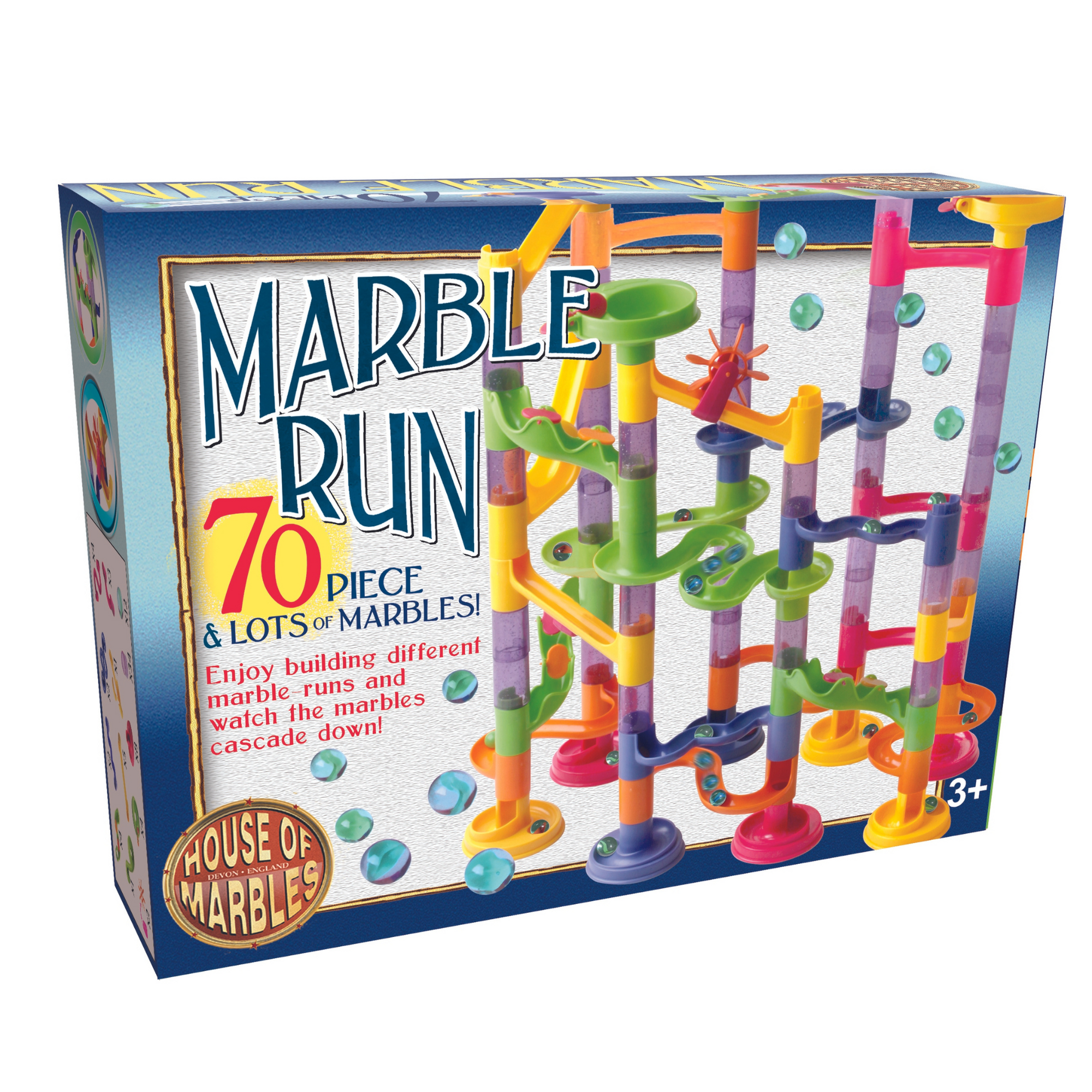 House of Marbles 70 Piece Marble Run