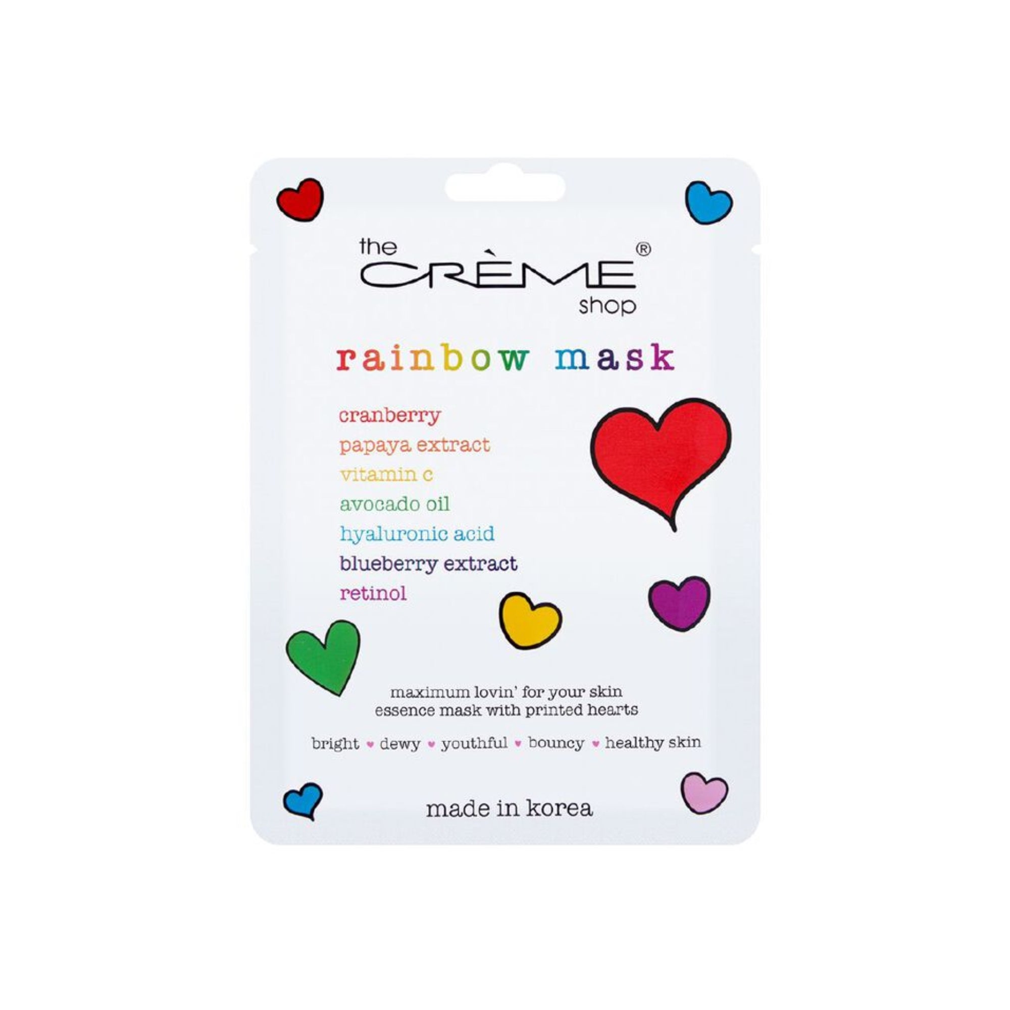 The Creme Shop Sheet Mask Rainbow Remedy