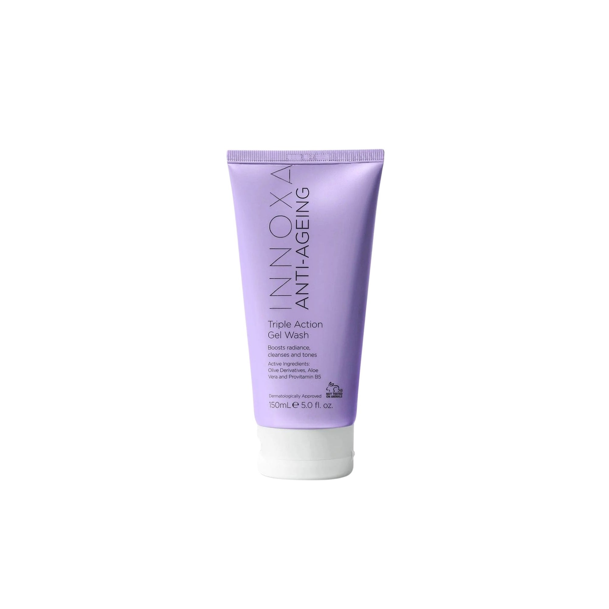 L'INNOXA anti-ageing gel wash tube on a white background