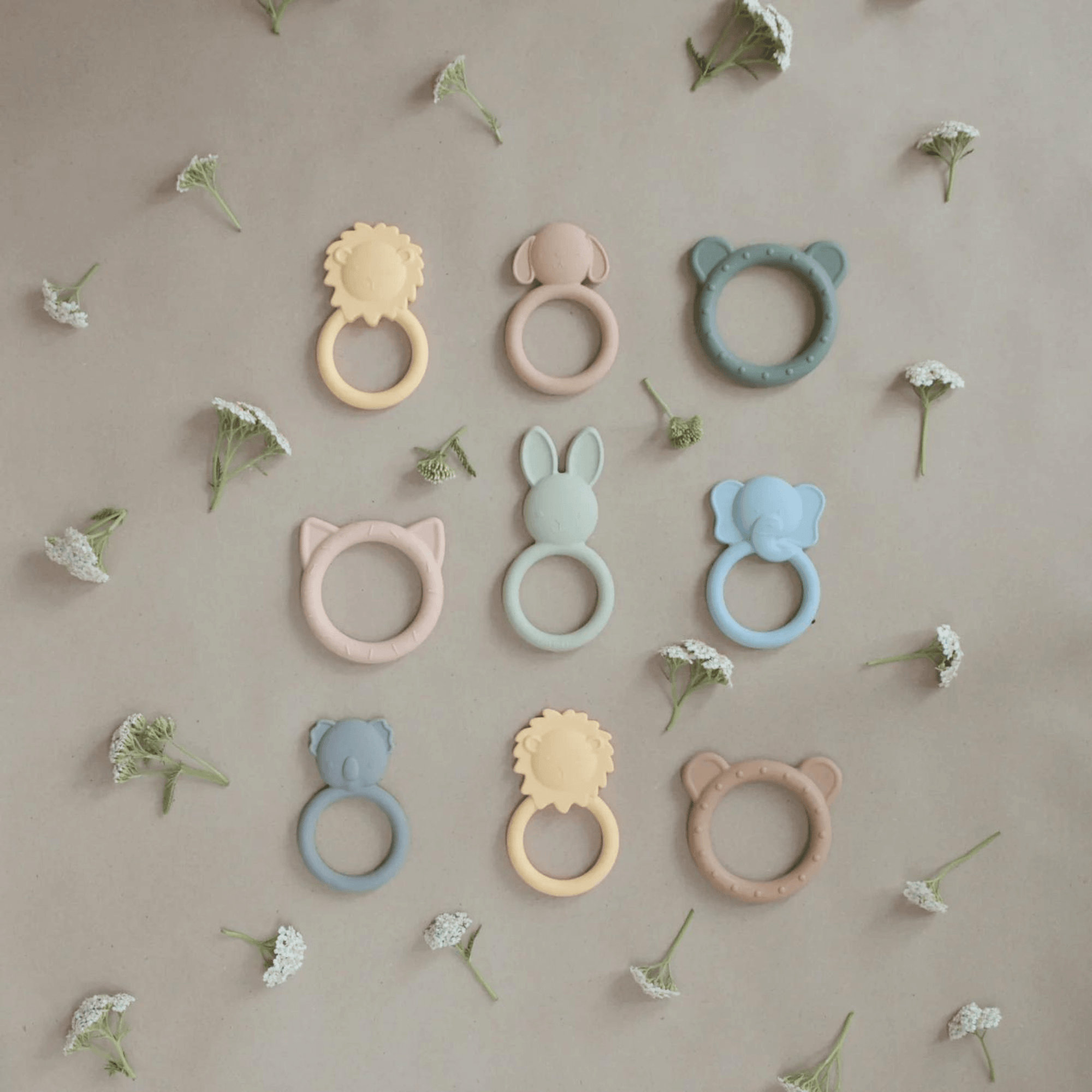 Mushie Elephant Teether