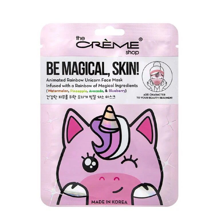 The Crème Shop Animated Unicorn Sheet Mask
