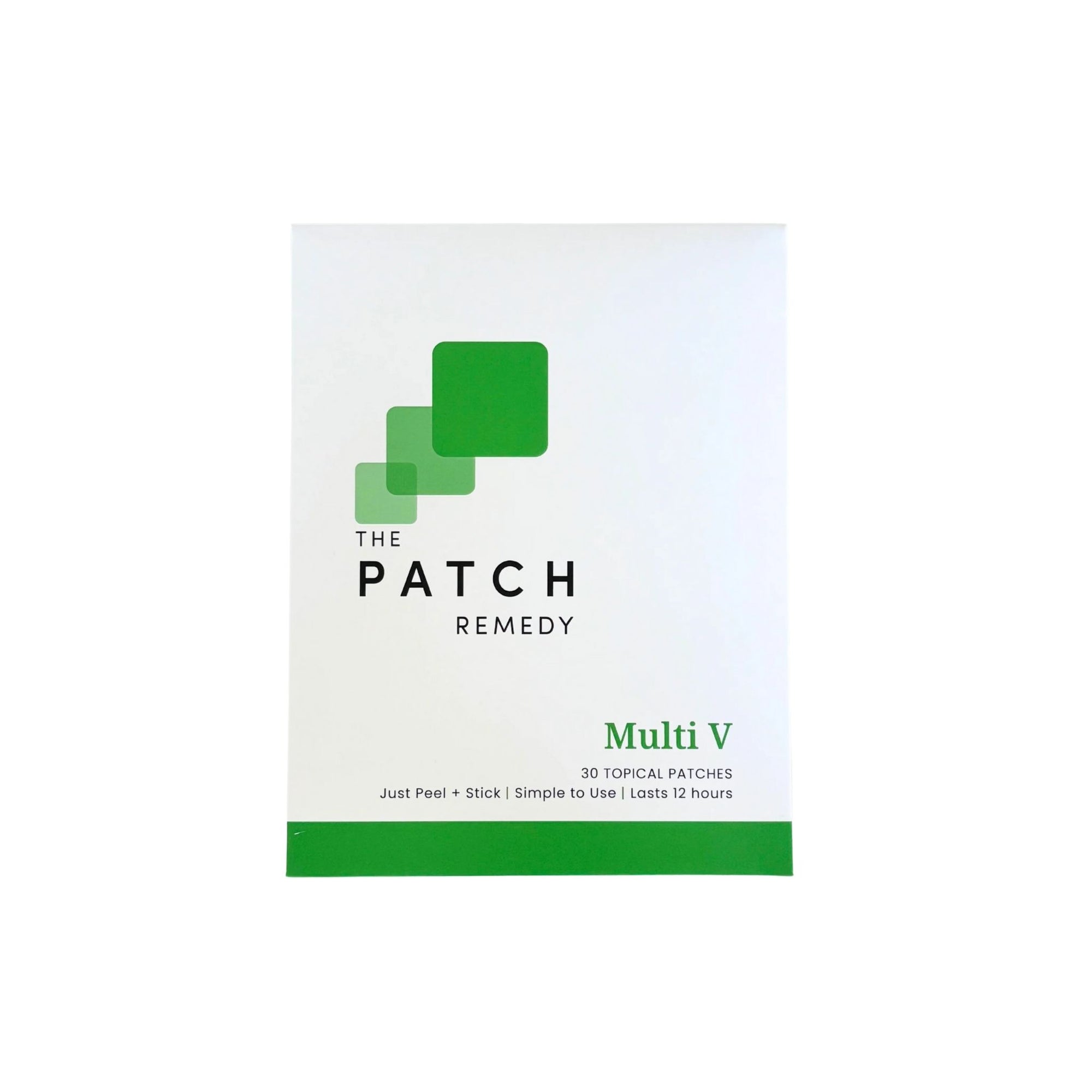 The Patch Remedy Multi V packaging on a white background