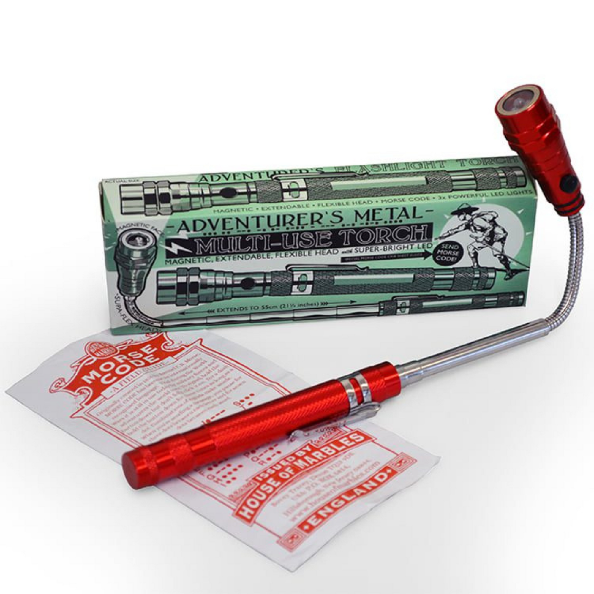 House of Marbles Multi Use Torch (with Morse Code!)