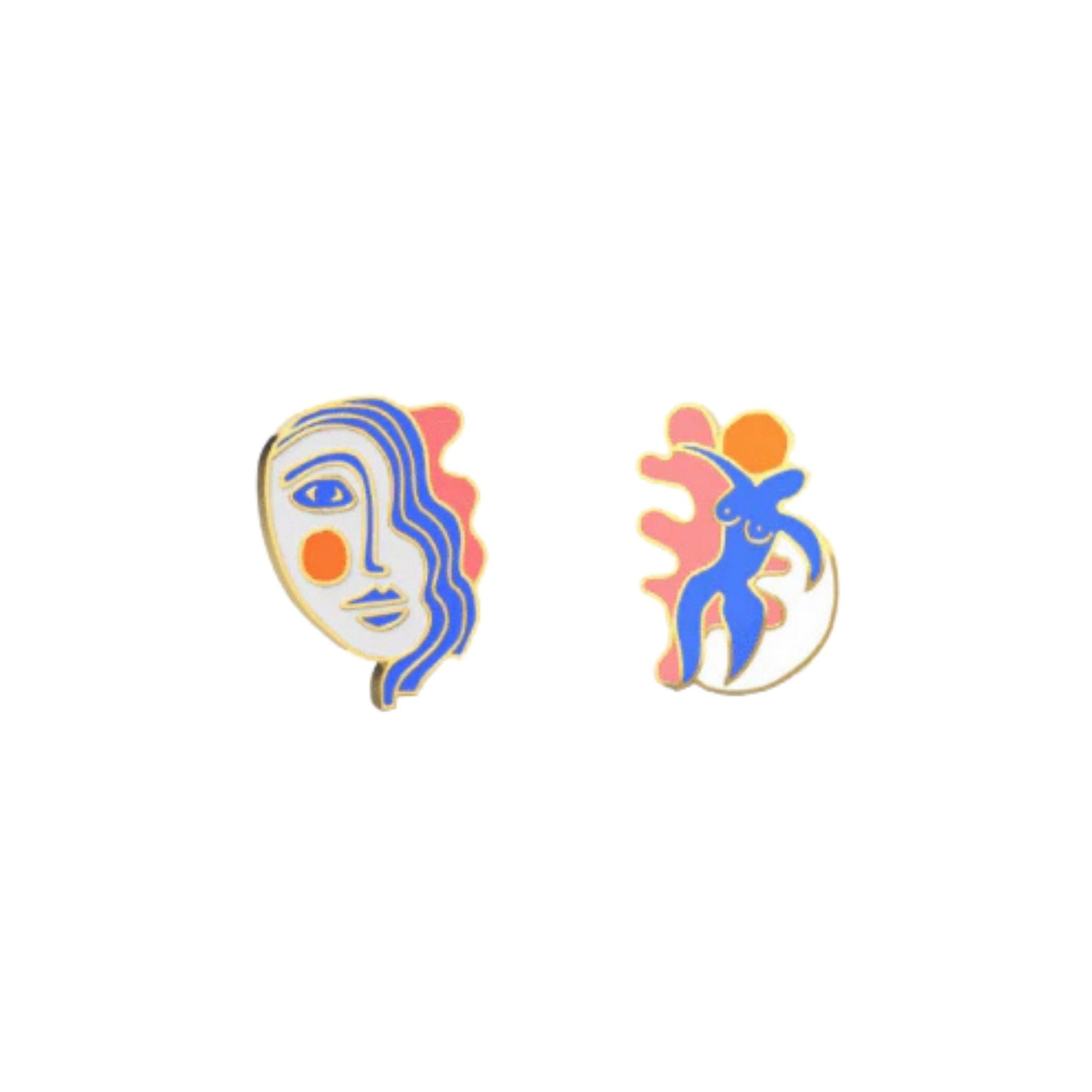 Yellow Owl Workshop Matisse Drop Earrings
