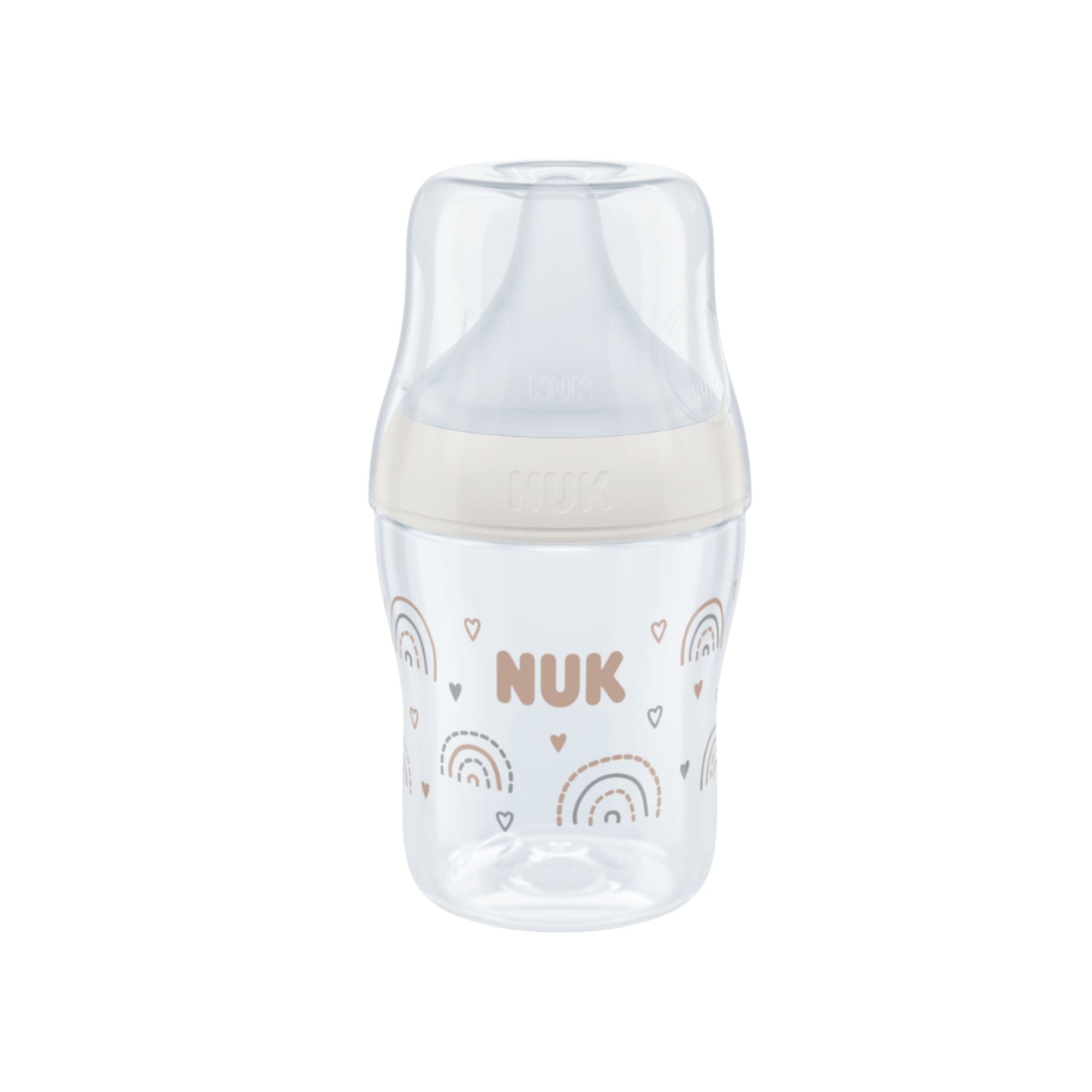 NUK Perfect Match PP Baby Bottle with Silicone Teat – Rainbow 150ml