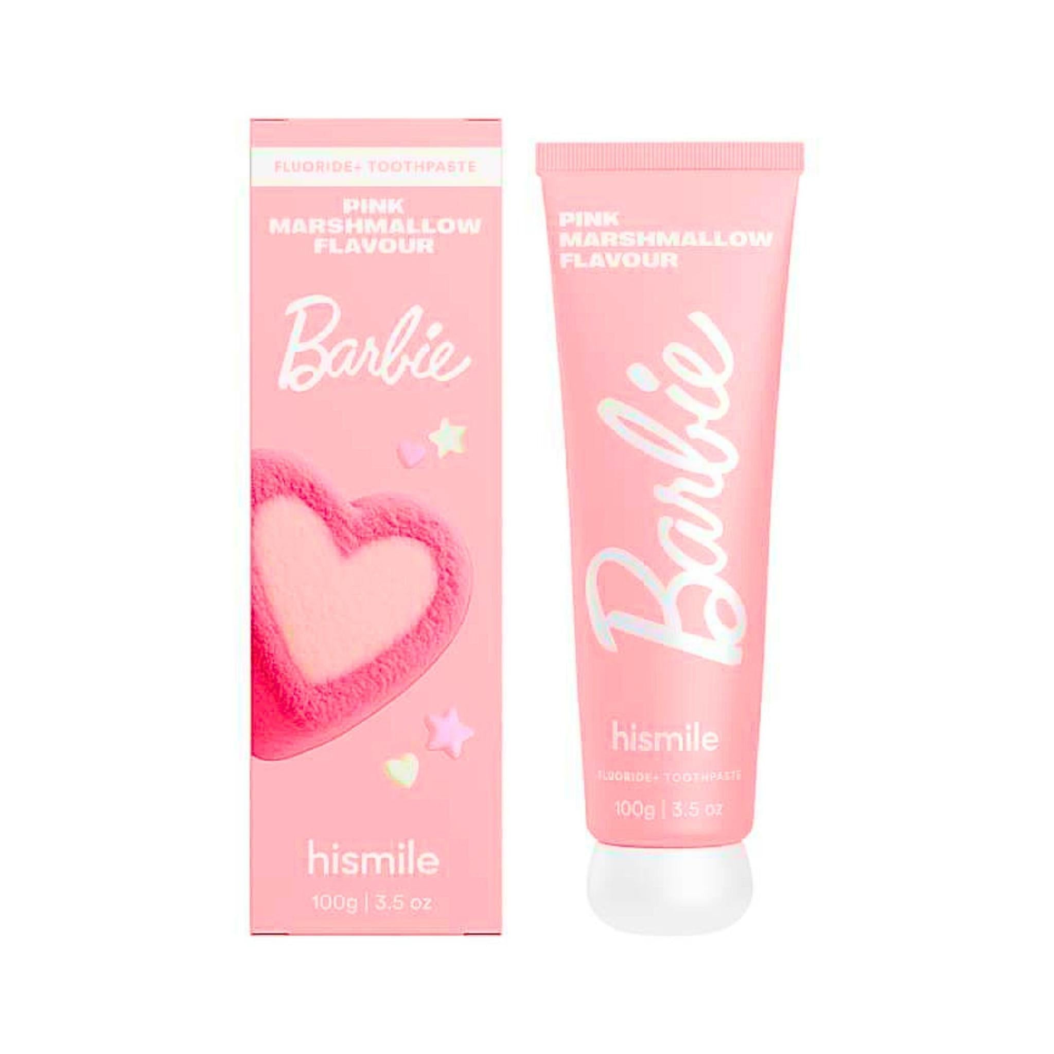Hismile Barbie Pink Marshmallow Toothpaste | Unichem Havelock North NZ