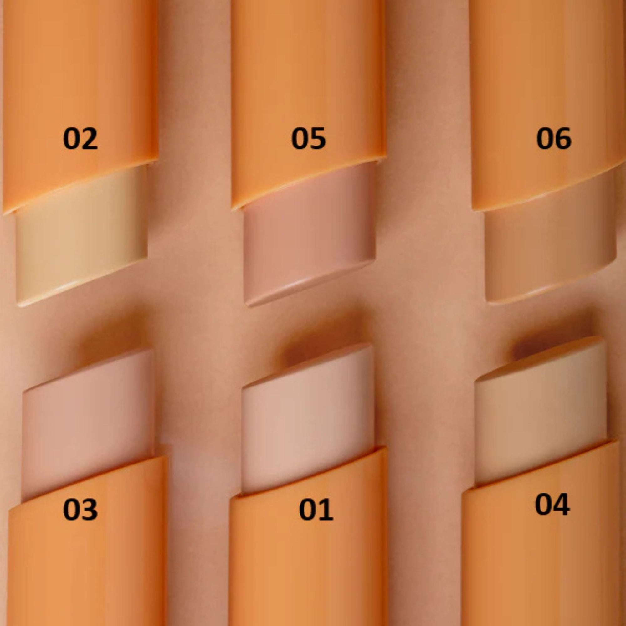 PuroBIO Luminous Concealer Stick all 6 shades
