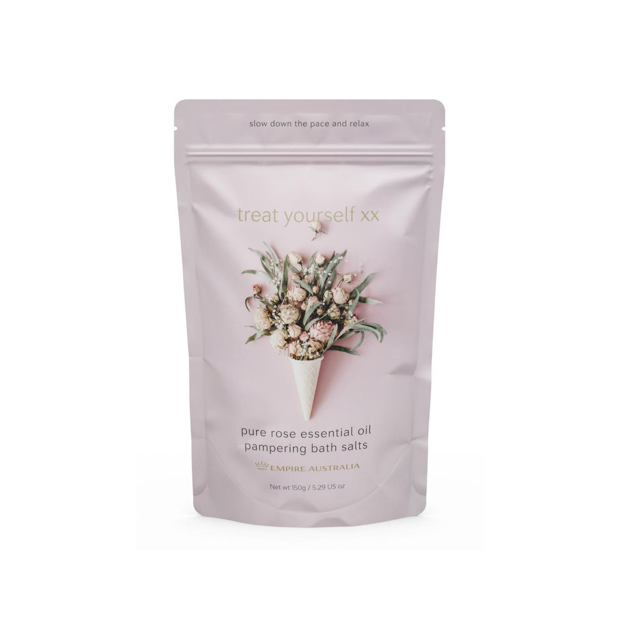 Empire Australia - Home Haven Rose Mini Bath Salts 150g