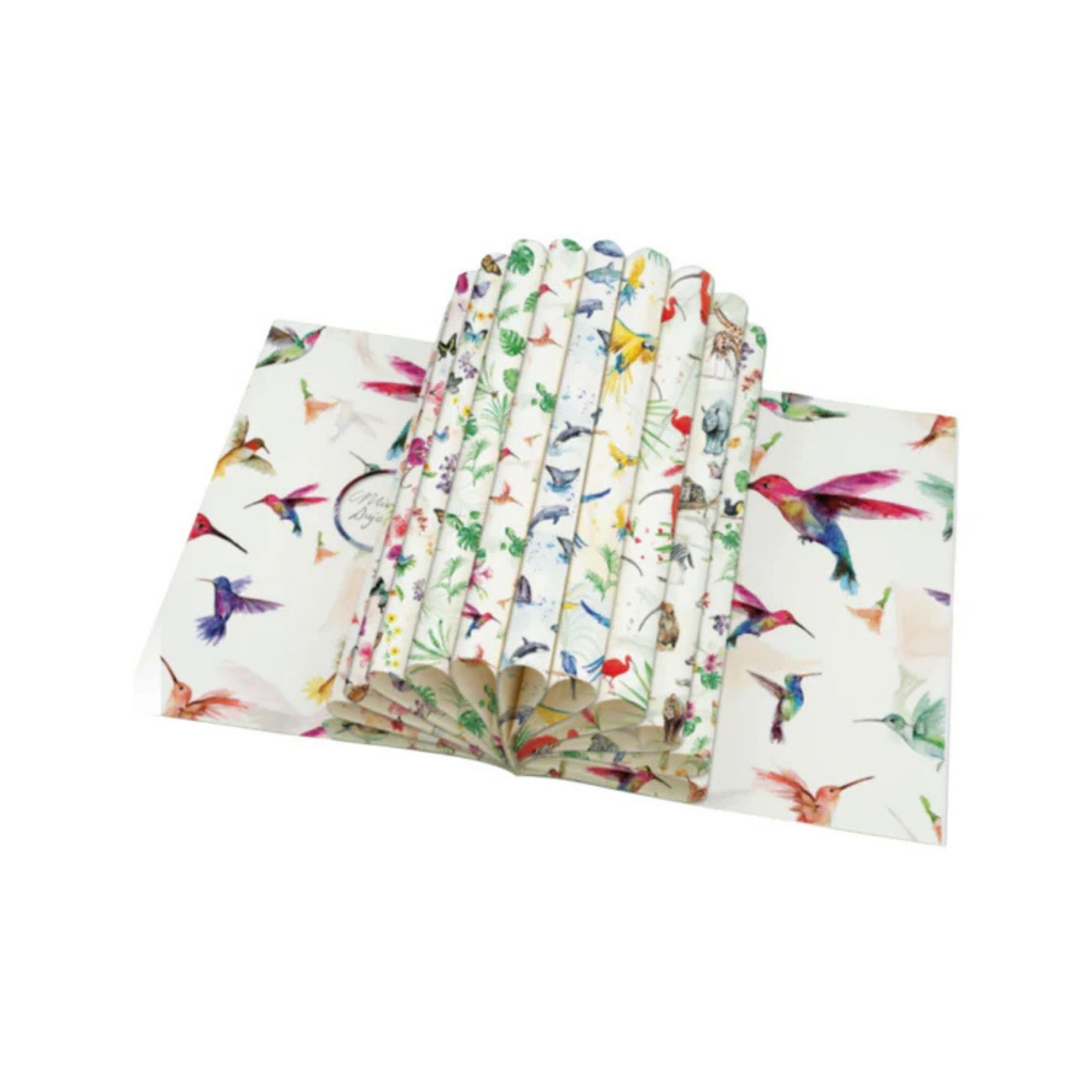 Bekking & Blitz Gift Wrap Book - Michelle Dujardin edition - showing different styles inside book