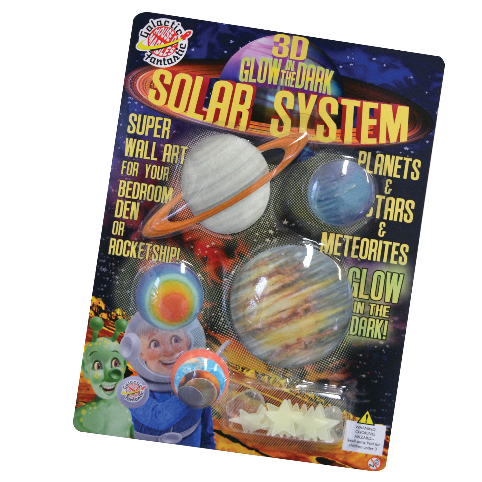 House of Marbles 3D Solar System Wall Art Kit