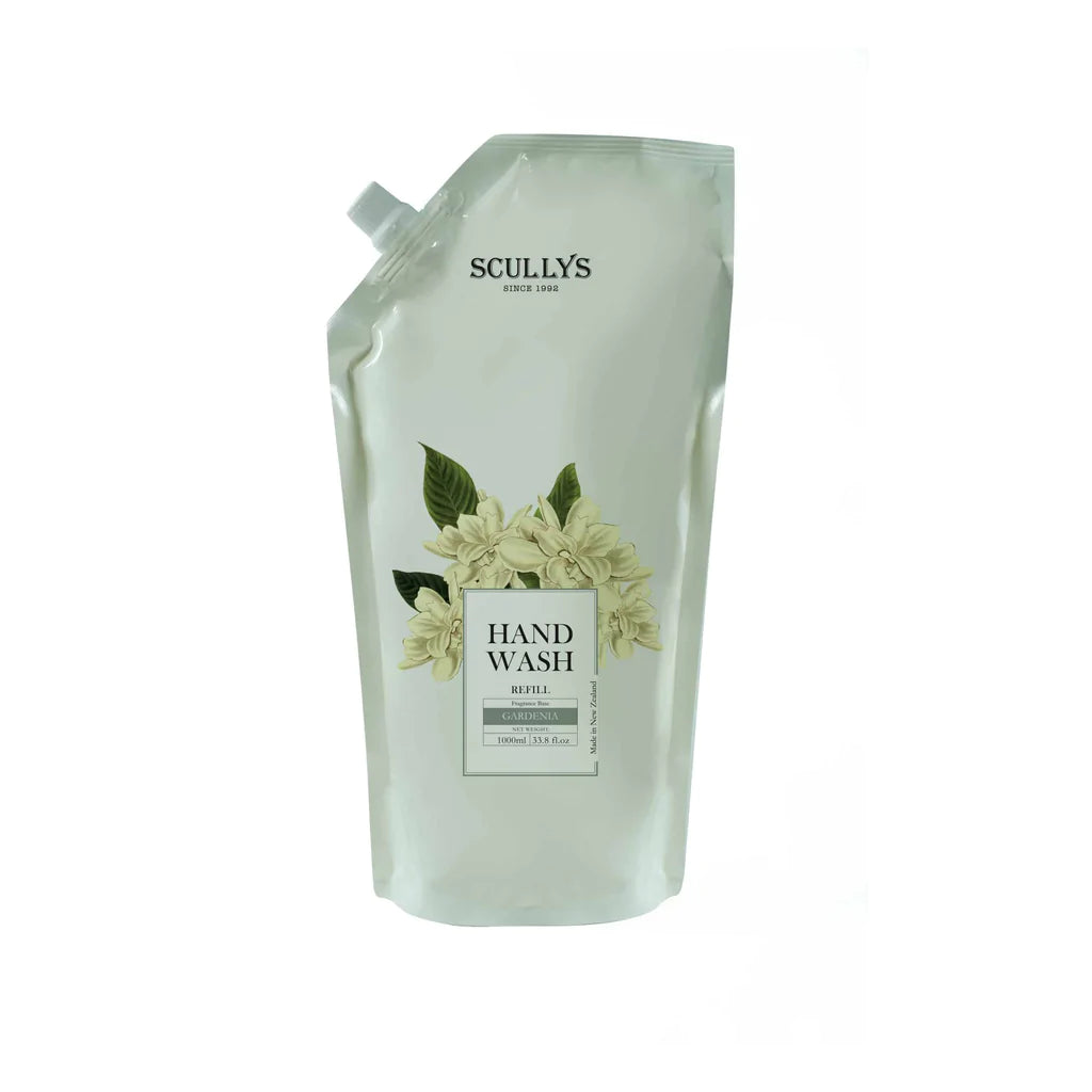 Scullys Gardenia Hand Wash Refill 1ltr