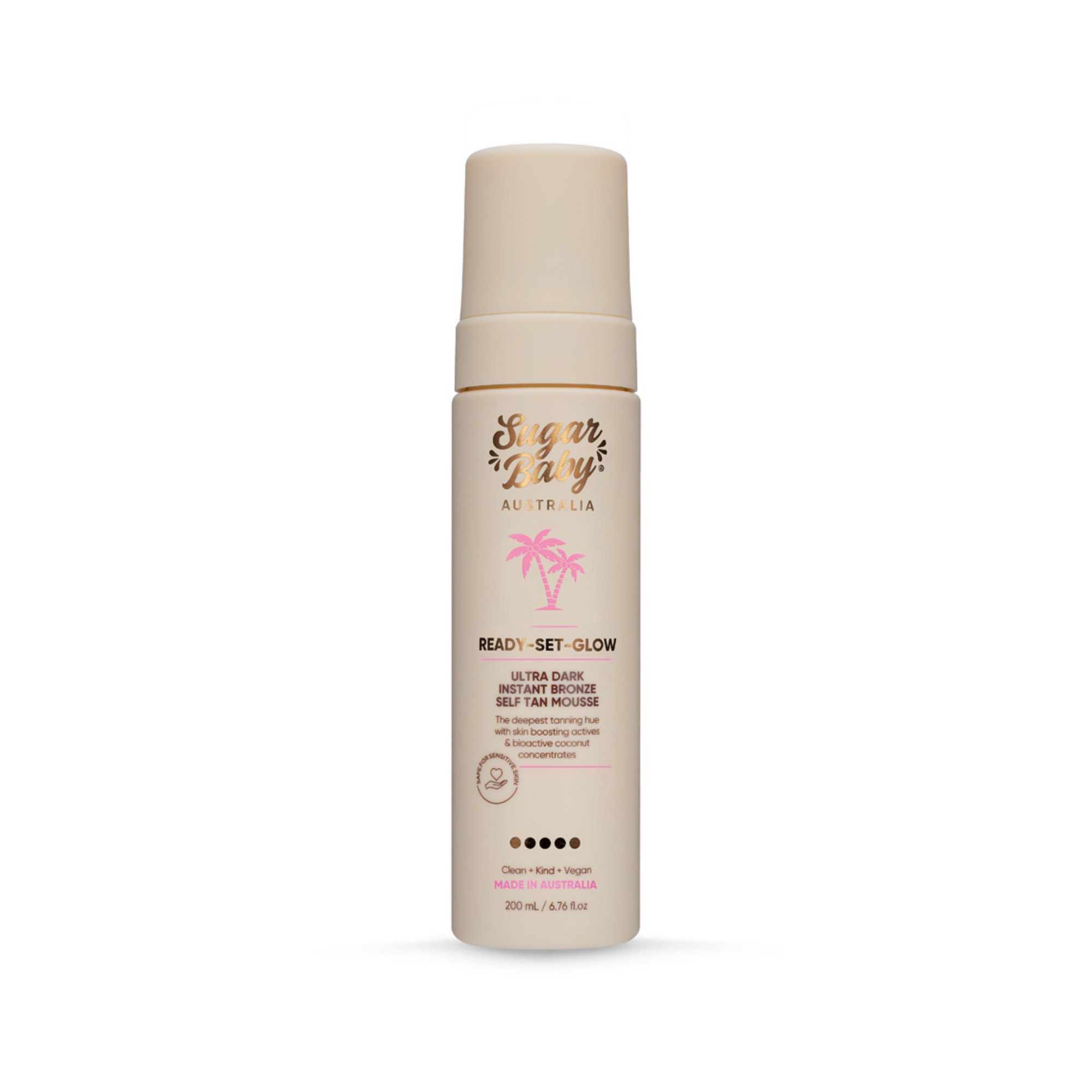 Sugar Baby Ready-set-glow Ultra Dark Instant Bronze Self Tan Mousse