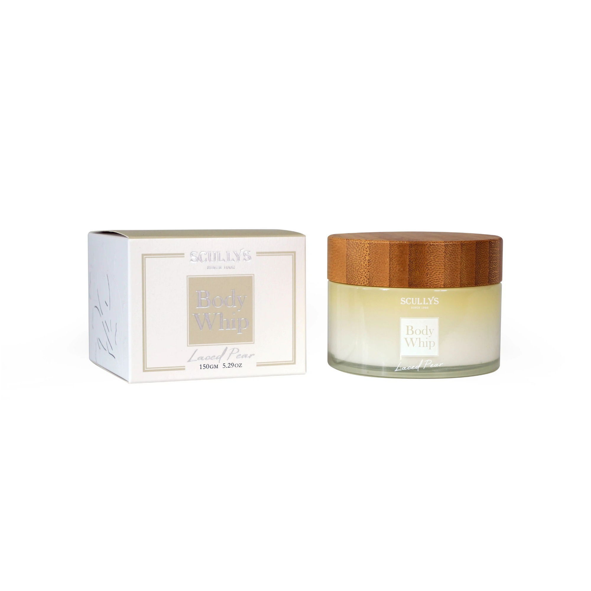 Scullys Laced Pear Body Whip 150gm